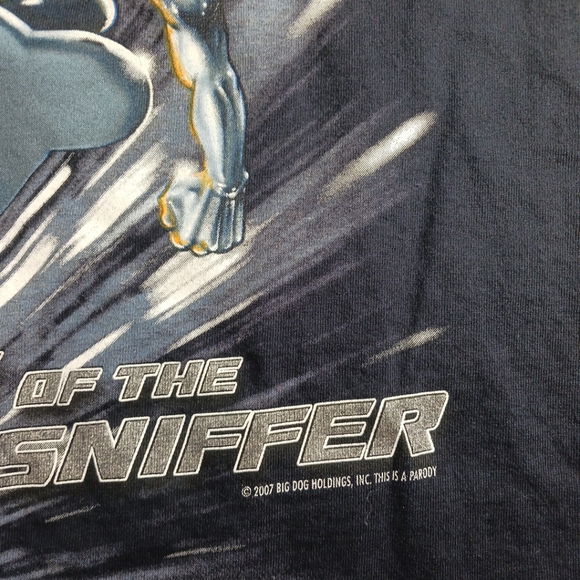 Big Dogs T-SHIRT Rise Of The Silver Sniffer 2007 Youth Size Large 12/14 - Picture 4 of 8